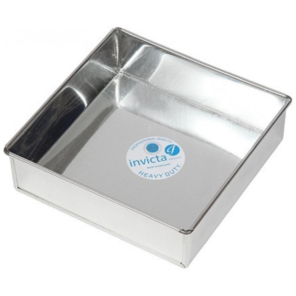 Buy PERFECT BAKEWARE 6 7 8 Inch Aluminum Square Cake Mould Brownie Baking  Tin Tray 2 Inch Height Online at Best Prices in India - JioMart.