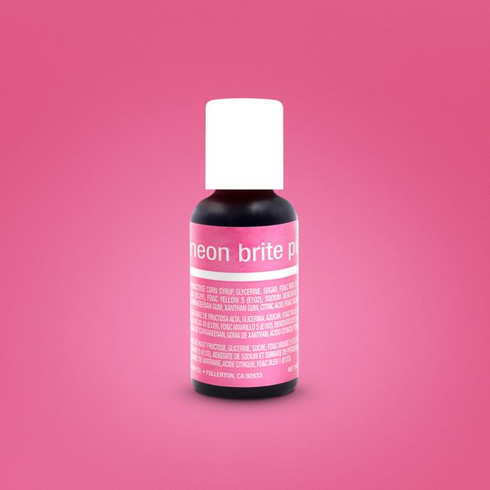 Chefmaster Neon Brite Pink Gel Food Color 20ml