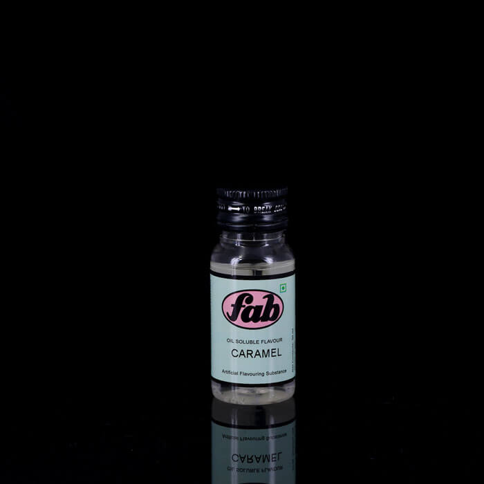 Fab Caramel Food Essence and Oil Soluble Flavour 30 ML