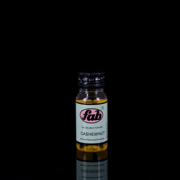 Fab Cashewnut Food Essence and Oil Soluble Flavour 30 ML