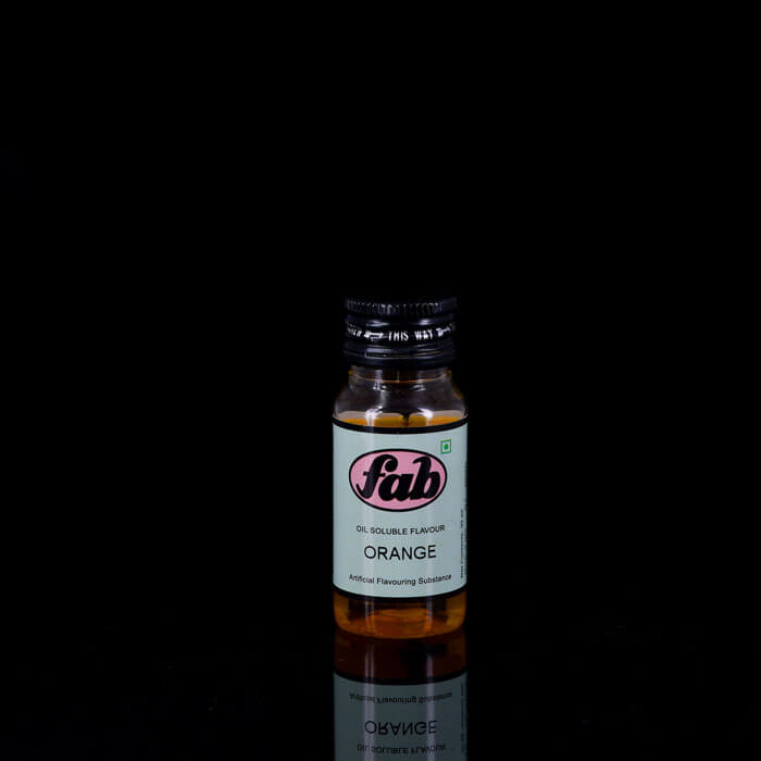 Fab Orange Food Essence and Oil Soluble Flavour 30 ML