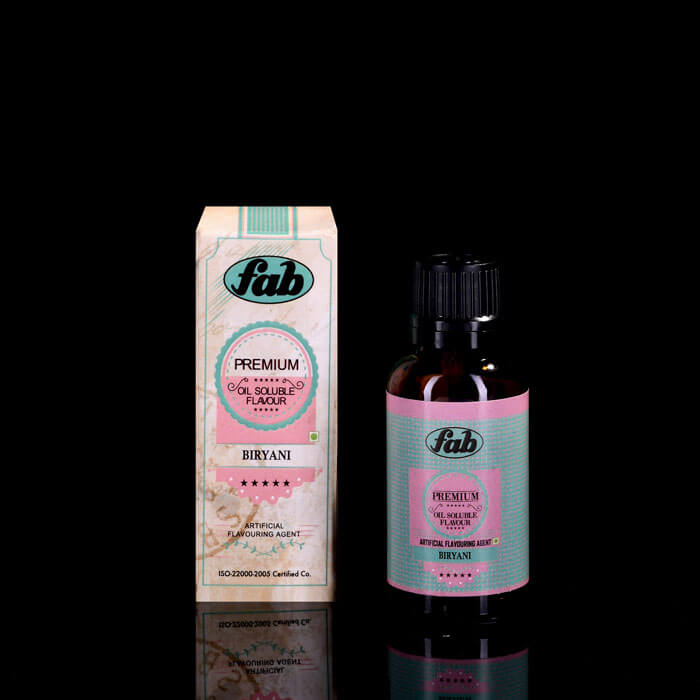 Fab Premium Food Biryani Essence and Oil Soluble Flavour 30 ML