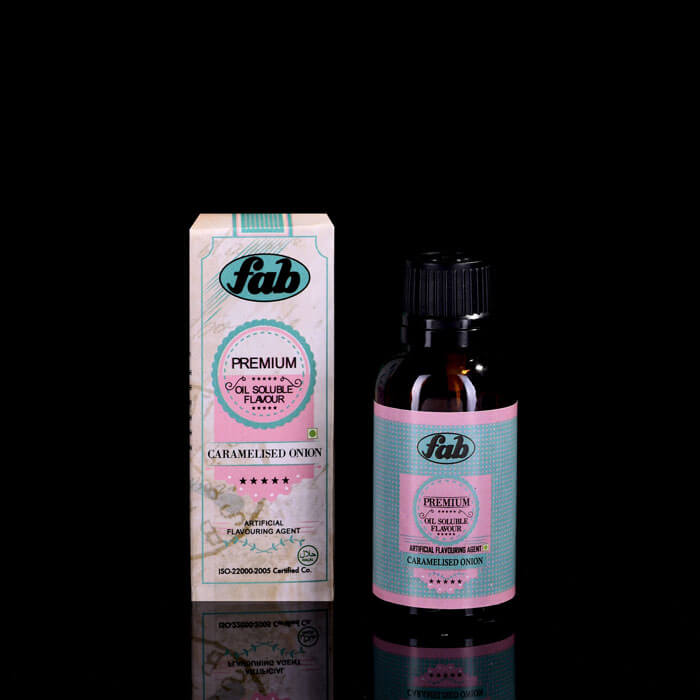 Fab Premium Food Caramelised Onion Essence and Oil Soluble Flavour 30 ML