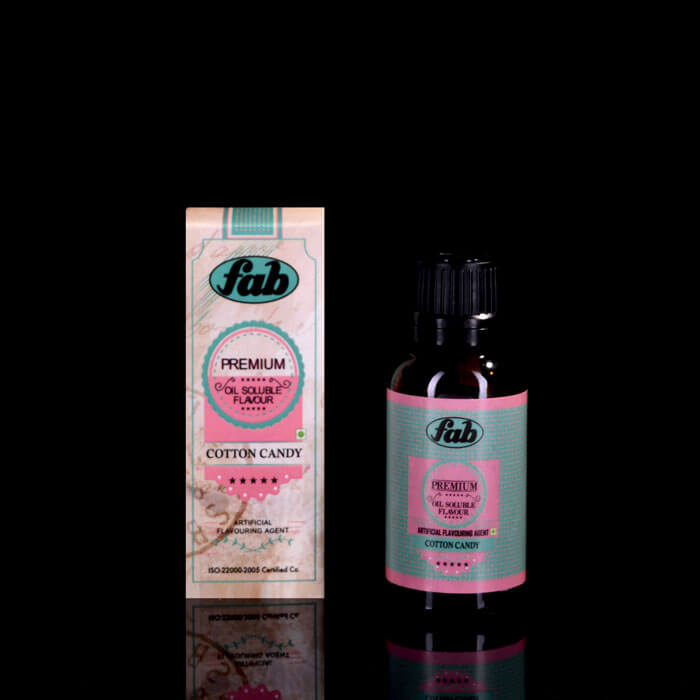 Fab Premium Food Cotton Candy Essence and Oil Soluble Flavour 30 ML