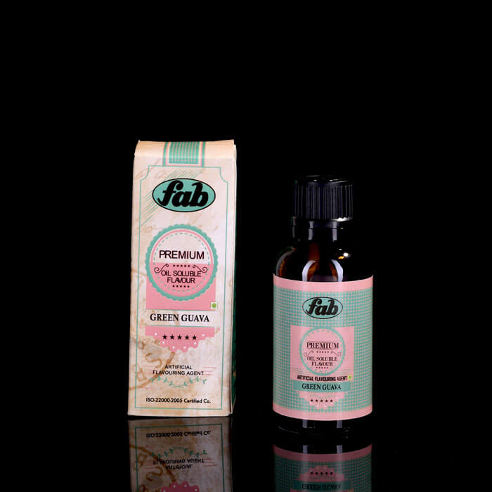Fab Premium Food Green Guava Essence and Oil Soluble Flavour 30 ML