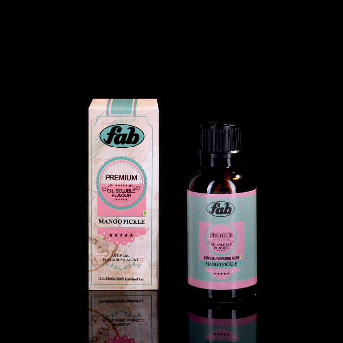 Fab Premium Food Mango Pickle Essence and Oil Soluble Flavour 30 ML