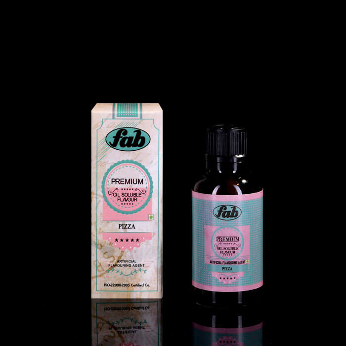 Fab Premium Food Pizza Essence and Oil Soluble Flavour 30 ML