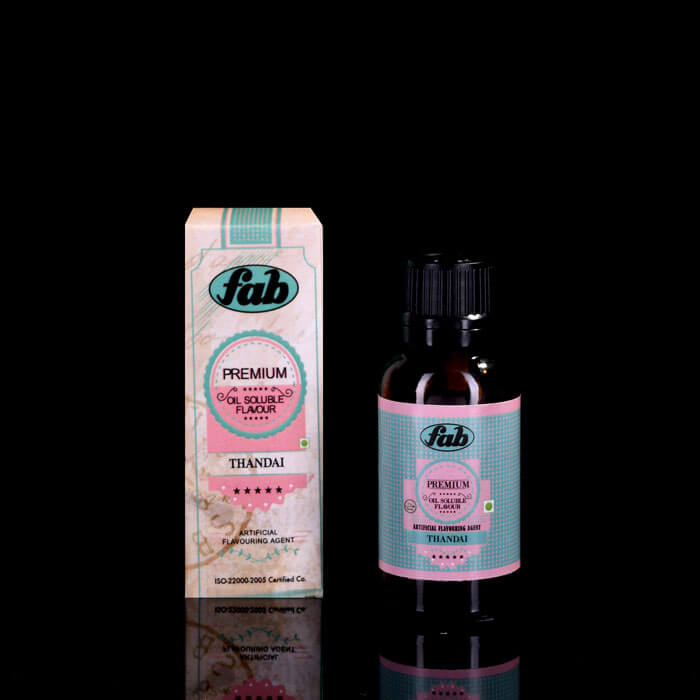 Fab Premium Food Thandai Essence and Oil Soluble Flavour 30 ML
