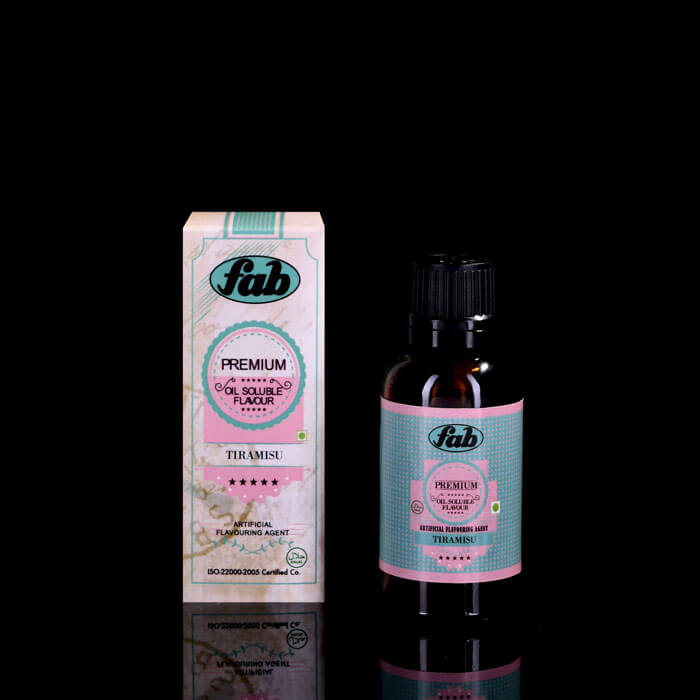 Fab Premium Food Tiramisu Essence and Oil Soluble Flavour 30 ML
