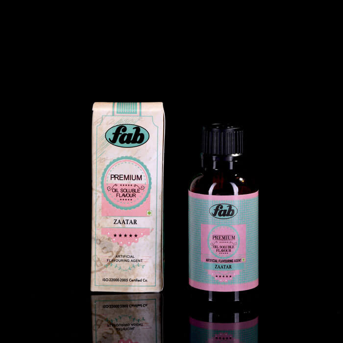 Fab Premium Food Zaatar Essence and Oil Soluble Flavour 30 ML